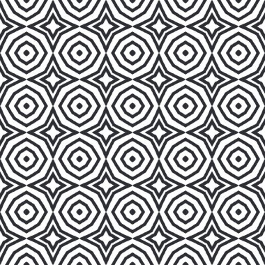 Döşemeli suluboya deseni. Siyah simetrik kaleydoskop. Elle boyanmış suluboya pürüzsüz. Tekstil hazır manyetik baskı, mayo kumaş, duvar kağıdı, ambalaj..