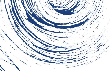 Grunge dokusu. Üzüntü çivit pürüzü. Etkileyici bir geçmiş. Gürültü iğrenç grunge dokusu. Akıllara durgunluk veren sanatsal yüzey. Vektör illüstrasyonu.