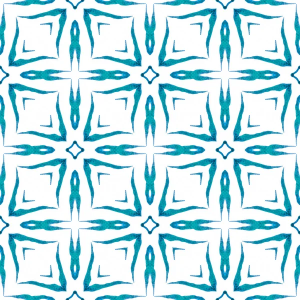 Textile Ready Perfect Print Swimwear Fabric Wallpaper Wrapping Azul Notável — Fotografia de Stock
