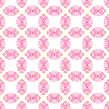 Suluboya madalyonu, kusursuz sınır. Turuncu parlak boho şık yaz tasarımı. Tekstil hazır zarif baskı, mayo kumaş, duvar kağıdı, ambalaj. Madalyon pürüzsüz desen.