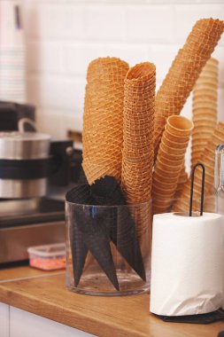 dondurma külahları.