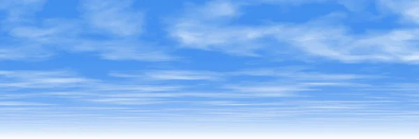 Ciel Panoramique Nuages — Photo