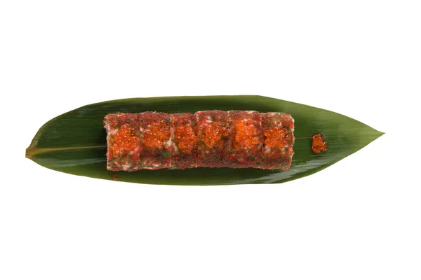 Rolls Red Caviar Bamboo Leaf — Stockfoto