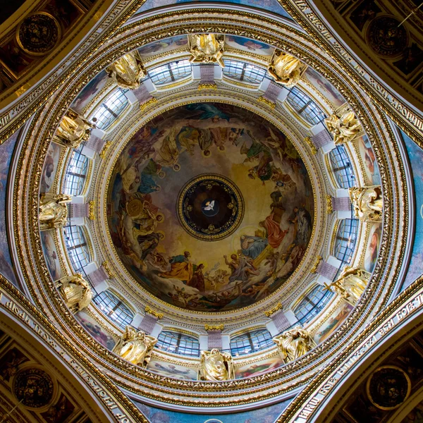 러시아 상트페테르부르크 2016 Dome Isaacs Cathedral — 스톡 사진