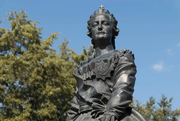 Puşkin 'deki II. Catherine Anıtı (Büyük Catherine), Rusya