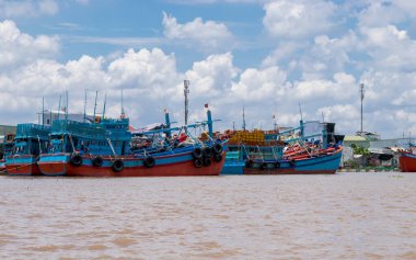 Mekong Deltası, Vietnam - 26 Nisan 2018: