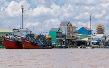 Mekong Deltası, Vietnam - 26 Nisan 2018: