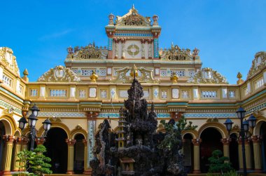 Benim Tho 'mda Vinh Tranh Pagoda, Mekong Deltası, Vietnam