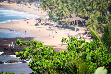 Anjuna Beach Kuzey Goa, Hindistan