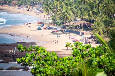 Anjuna Beach Kuzey Goa, Hindistan