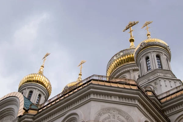 Çar Şehit Nicholas Yeni Kilisesi Moskova Daki Tüm Rus Yeni — Stok fotoğraf