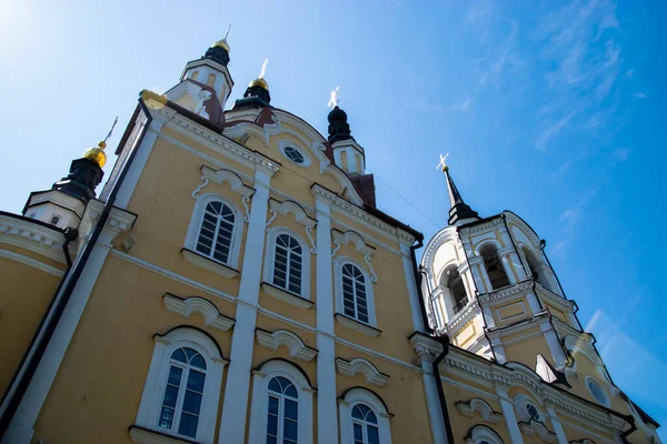 Tomsk Şehrindeki Diriliş Kilisesi Rusya — Stok fotoğraf