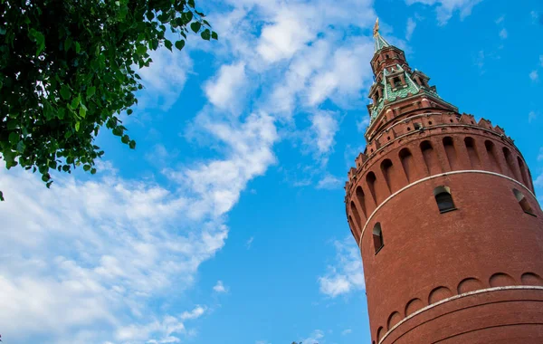 Vodovzvodnaya Torre Del Kremlin Moscú — Foto de Stock