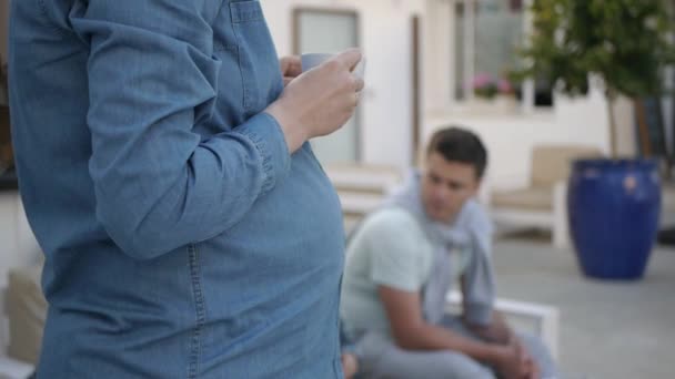 Familie tijd samen doorbrengen — Stockvideo