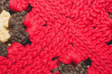 Kumaş işçiliğinin ayrıntıları. Tekstil arka planı. Kumaş arka plan