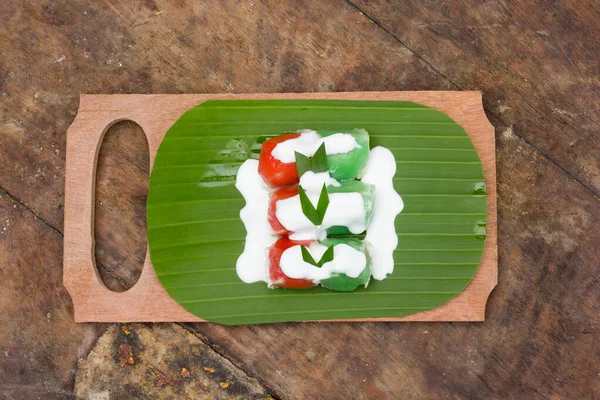 Snack Known Mendut Made Flour Coconut Milk Photo Traditional Indonesian — Fotografia de Stock