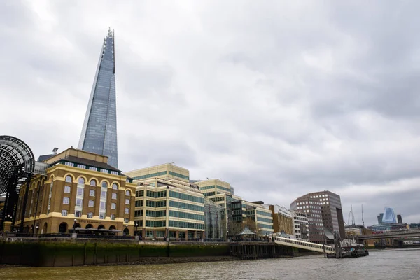 London Anglia Április 2022 Iconic Modern London Mérföldkő Shard Látható — Stock Fotó