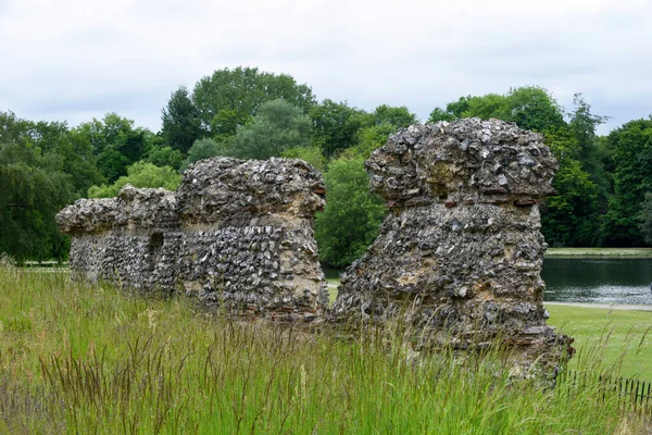 Architetture Romane Conservate Nel Verulamium Park Albans Inghilterra — Foto Stock