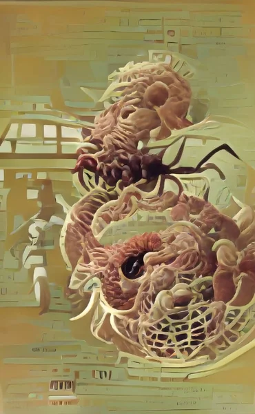 Virüs salgını, Coronavirüs enfeksiyonu arka plan kovid 19, tehlikeli boş alan soyut