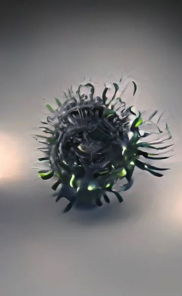 Virüs salgını, Coronavirüs enfeksiyonu arka plan kovid 19, tehlikeli boş alan soyut