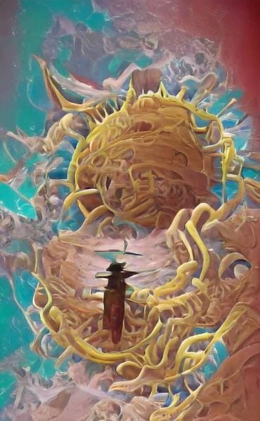 Virüs salgını, Coronavirüs enfeksiyonu arka plan kovid 19, tehlikeli boş alan soyut