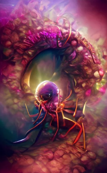 Virüs salgını, Coronavirüs enfeksiyonu arka plan kovid 19, tehlikeli boş alan soyut