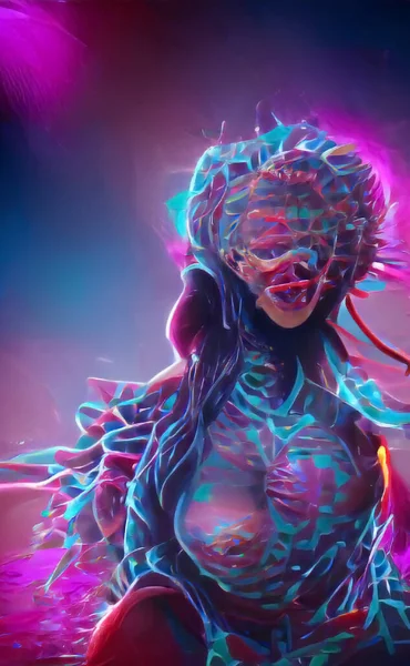 Virüs salgını, Coronavirüs enfeksiyonu arka plan kovid 19, tehlikeli boş alan soyut