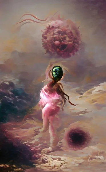 Virüs salgını, Coronavirüs enfeksiyonu arka plan kovid 19, tehlikeli boş alan soyut