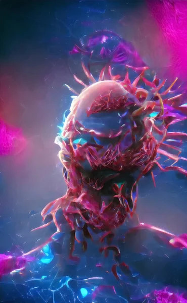 Virüs salgını, Coronavirüs enfeksiyonu arka plan kovid 19, tehlikeli boş alan soyut