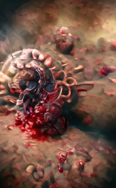 Virüs salgını, Coronavirüs enfeksiyonu arka plan kovid 19, tehlikeli boş alan soyut