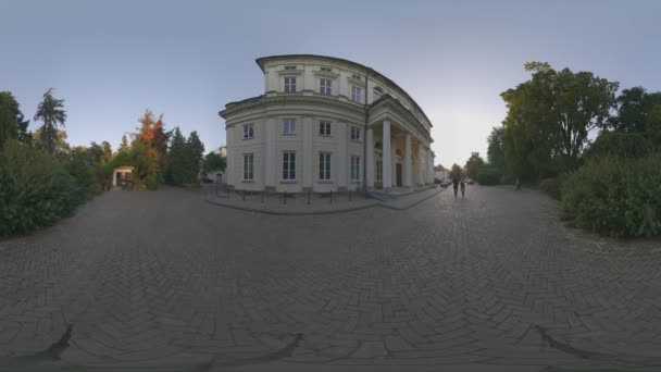 Warsaw University Observatory, The Botanical Garden of the University of Warsaw Poland 2021 — Video Stock