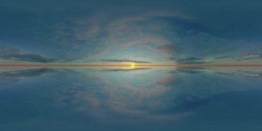 Zaman ayarlı gökyüzü görüntüsü bulutlu doğa eşdörtgen bulutlar, 360 panorama küresel vr bulutlar, gökyüzü gökyüzü, 360 derece çevre alanı