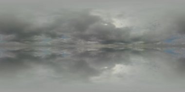 Zaman ayarlı gökyüzü görüntüsü bulutlu doğa eşdörtgen bulutlar, 360 panorama küresel vr bulutlar, gökyüzü gökyüzü, 360 derece çevre alanı