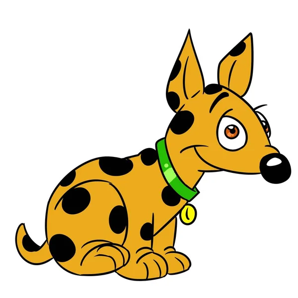 Hund Lustige Figur Illustration Cartoon — Stockfoto