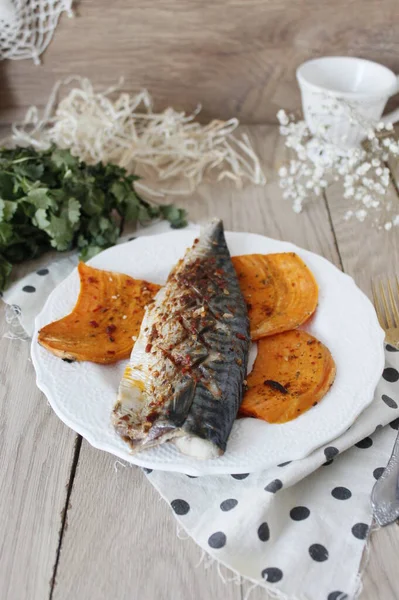 Mackerel Sweet Potato — Stock fotografie