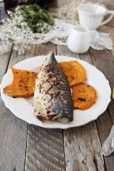 Mackerel Sweet Potato — Stock fotografie