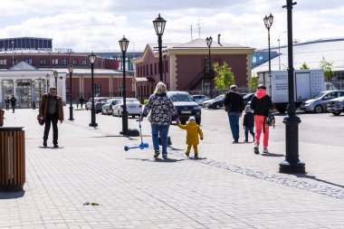 - Rusya. St. Petersburg 'da. Baltık İstasyonu Meydanı. 29 Mayıs 2021.