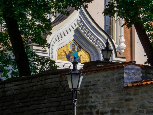 View Alexander Nevsky Cathedral Tallinn Estonia — Stock Photo, Image