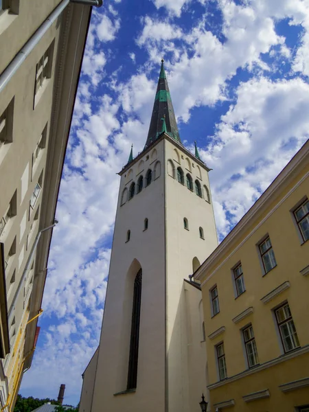 View Olaf Church Tallinn Estonia — Stock Photo, Image