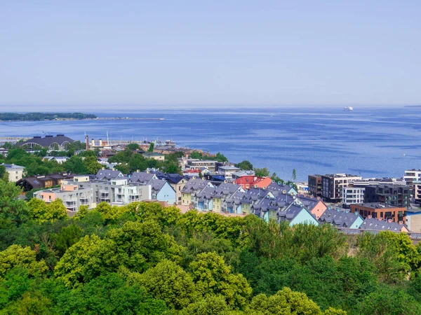 Tallinn Baltık Denizi Nin Havadan Görünüşü — Stok fotoğraf