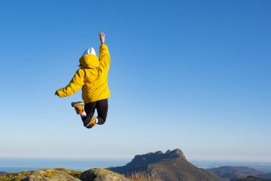 Aiako Harriak Doğa Parkı, Euskadi 'de spor yapan kız