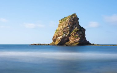 Ondarraitz sahilindeki ikizler, Hendaye, Fransa
