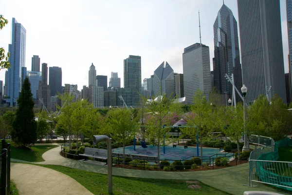 Chicago Illinois Estados Unidos Maio 2018 Parque Infantil Maggie Daley — Fotografia de Stock