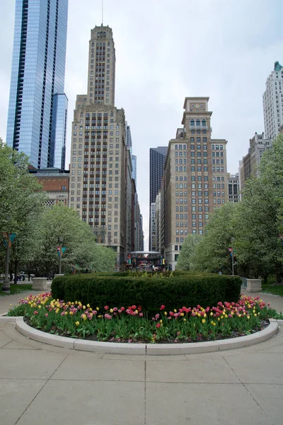 Chicago Illinois United States May 2018 View Millennium Park Urban — Stock Photo, Image