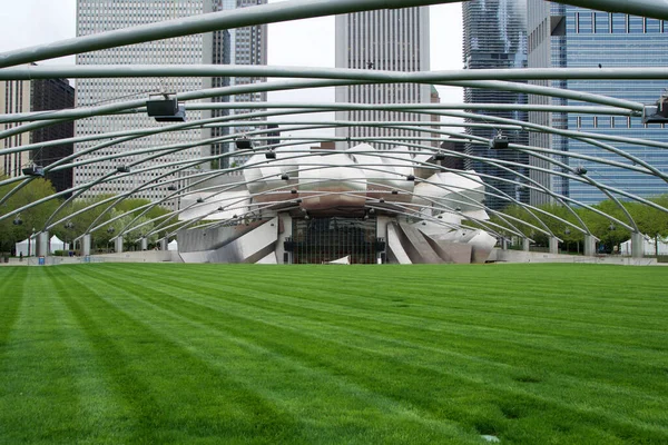 Chicago Illinois United States May 2018 Jay Pritzker Pavilion Millennium —  Fotos de Stock