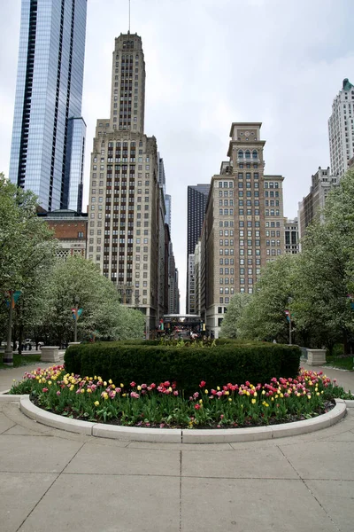 Chicago Illinois United States May 2018 View Millennium Park Urban — Stock Photo, Image