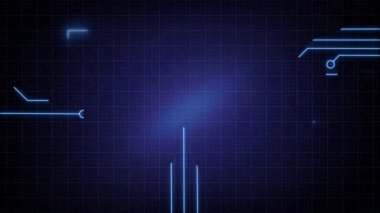 Dijital devre neon hatları kabarıyor