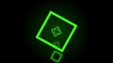 Çizik bir yüzeye yansıyan kareler arasında uçmak