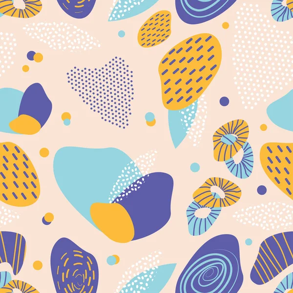 Moda renklerinde soyut, pürüzsüz desen taşıyıcı. 