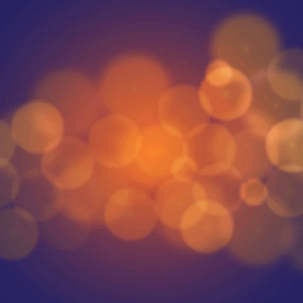 Illustration Fond Abstrait Effet Lumière Flou Bokeh — Image vectorielle